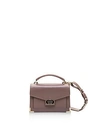 THE KOOPLES EMILY SMALL LEATHER SATCHEL,AFSEMILYS01