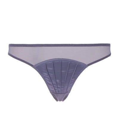 Stella Mccartney Cherie Sneezing Bikini Briefs In Light Blue