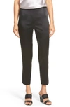 Lafayette 148 'stanton - Belle Satin' Pants In Black