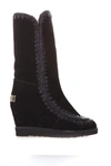 MOU 70MM ESKIMO FRENCH TALL SHEARLING BOOTS,9855452
