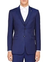 Ted Baker Raisej Debonair Plain Regular Fit Sport Coat In Navy