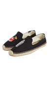 SOLUDOS X LUCY MAIL NEGRONI & SHAKER ESPADRILLES,SOLUD40663