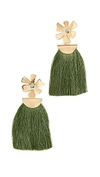 LIZZIE FORTUNATO DAISY CRATER EARRINGS