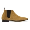PAUL SMITH Tan Suede Marlowe Chelsea Boots,SUPCV011SUE