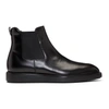PRADA Black Leather Chelsea Boots,2TE119 B4L