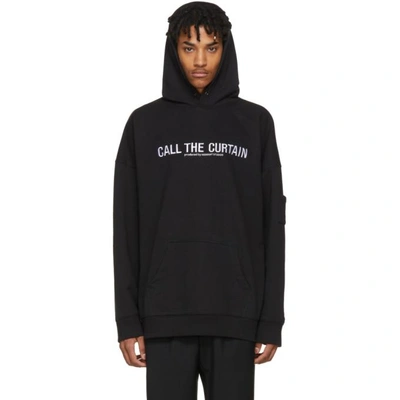 Midnight Studios Call The Curtain Hoodie In Black