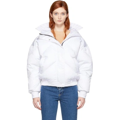 Ienki Ienki Dunlope Quilted Shell Down Jacket In White