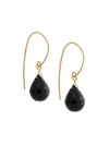 UZERAI EDITS BLACK SPINEL EARRINGS,HOOKSPINELPAIR12530812