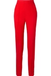 KHAITE DIANA STRETCH-CANVAS TAPERED trousers