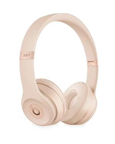 Beats By Dr. Dre Solo 3 Wireless Headphones In Matte Gold