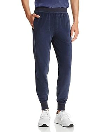 Atm Anthony Thomas Melillo Velour Pull-on Sweatpants In Faded Blue