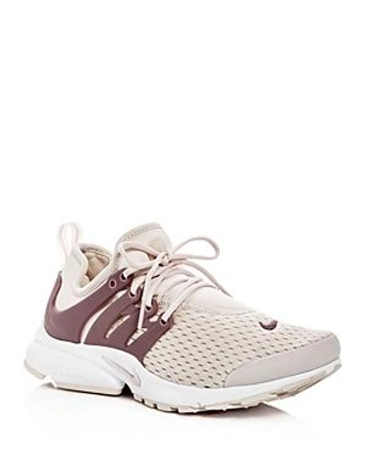 Nike Women's Air Presto Lace Up Trainers In Brown/taupe