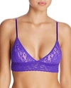 HANKY PANKY PADDED LACE BRALETTE,487004