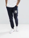 MAJESTIC NEW YORK YANKEES JOGGERS IN NAVY - NAVY,M 3781 JOG PANT