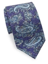 ISAIA Washed Paisley Tie