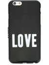 Givenchy Love Printed Rubber Iphone 6 Case In Black