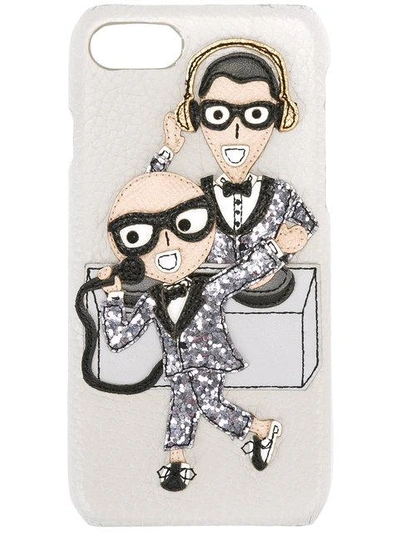 Dolce & Gabbana 设计师贴花iphone 7手机壳