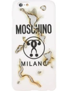 MOSCHINO MOSCHINO 'IT'S LIT' BURNED IPHONE 6 CASE - WHITE,A7991830511378383