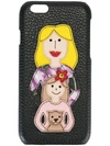DOLCE & GABBANA family patch iPhone 6 case,BI0725A2H9611600194