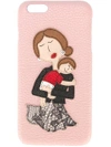 DOLCE & GABBANA family patch iPhone 6 Plus case,BI0819AB50411600195