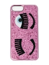 Chiara Ferragni Flirting Glitter Iphone 6 Case In Pink