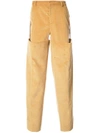 Y/PROJECT Y / PROJECT EXTRA LEG SLIM TROUSERS - YELLOW,PANT15S1312122036