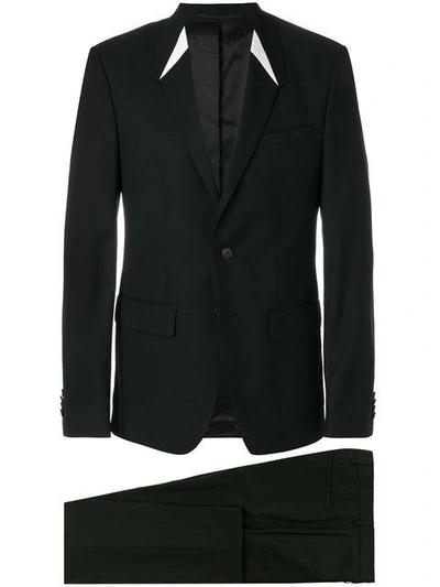 Givenchy Single Breasted Suit In Black