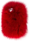 WILD AND WOOLLY RED FUR BORDEAUX IPHONE 7 CASE,BORDEAUX12364344