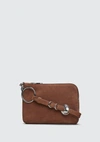 ALEXANDER WANG TERRACOTTA ACE SMALL WRISTLET,7048P03