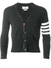 THOM BROWNE CASHMERE BUTTON-DOWN CARDIGAN,MKCS01A0001112455593