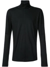 INDIVIDUAL SENTIMENTS INDIVIDUAL SENTIMENTS SEAM DETAIL ROLL-NECK JUMPER - BLACK,CT59MJ2112456926