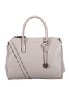 Coccinelle Clementine Satchel Bag In Seashell