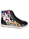 SAINT LAURENT ANTIBE HI-TOP SNEAKERS,487196 EMLV08490