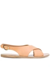 Ancient Greek Sandals 'maria' Leather Slingback Sandal In Neutrals