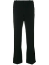 Chloé Bootcut Tailored Trousers In Black