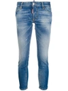 DSQUARED2 CROPPED TWIGGY JEANS,S75LB0005S3059512466074