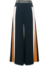 PETER PILOTTO STRIPED CULOTTES WITH CONTRASTING WAISTBAND,TR06PS1812496895