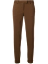 ALBERTO BIANI slim-fit pleated trousers,CC813WO015312499379
