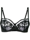 PRELUDE lace embroidered bra,YS12112517193
