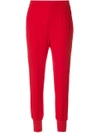 STELLA MCCARTNEY CREPE JOGGER-STYLE TROUSERS,341416SCA0612526945
