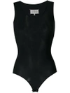 MAISON MARGIELA MAISON MARGIELA FITTED SLEEVELESS BODYSUIT - BLACK,S51NA0052S2051812530883