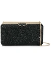 JIMMY CHOO JIMMY CHOO ELLIPSE CLUTCH BAG - BLACK,ELLIPSECGF12504132