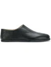 Maison Margiela Black Tabi Babouche Loafers In Black