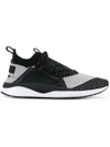 PUMA WOVEN LACE-UP SNEAKERS,36548912540144