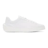 VERSACE White Back Medusa Head Sneakers,DSU6701 DVG3G