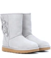 UGG CLASSIC SHORT PETAL ANKLE BOOTS,P00284726