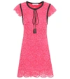 PHILOSOPHY DI LORENZO SERAFINI COTTON-BLEND LACE DRESS,P00291779-2