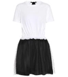 RED VALENTINO Cotton-blend dress,P00291391