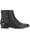 THE LAST CONSPIRACY WOVEN ANKLE BOOTS,TCL126412492447