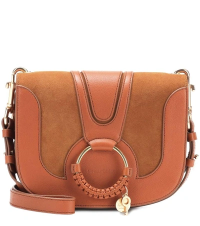 See By Chloé Hana Medium Leather Shoulder Bag In Brown